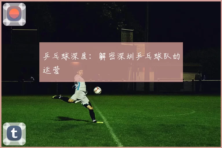 乒乓球深度：解密深圳乒乓球队的运营